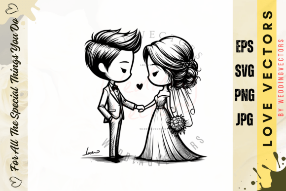 C3710: Wedding & Love Vectors for Designers