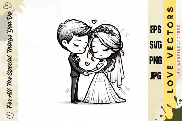 Capturing Matrimony: The C3712 Fine Art Illustration