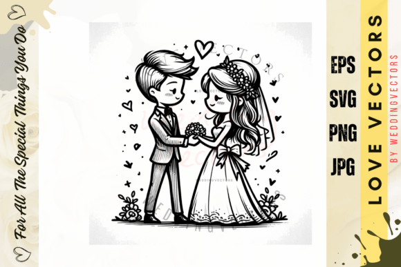Elegant Modern Bridal Art - C3728 for Your Projects