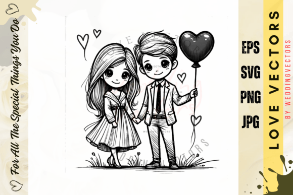 Elegant Wedding Vectors: Designing with the C2684 Collection
