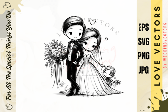Elegant Wedding Vectors: The C2647 Collection
