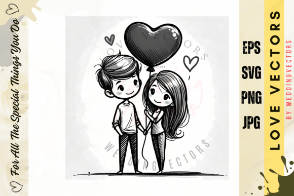 Infuse Designs with Romance: The C2662 Love Vectors