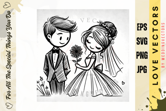 Wedding Couple and Love Vectors - C370: A Design Deep Dive